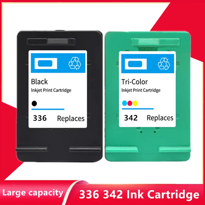 Compatible Ink Cartridge for hp 336 342 for hp336 for HP342 Deskjet 5440 5420 PSC 1500 1510 2575 C3180 C4180 2570 Printer