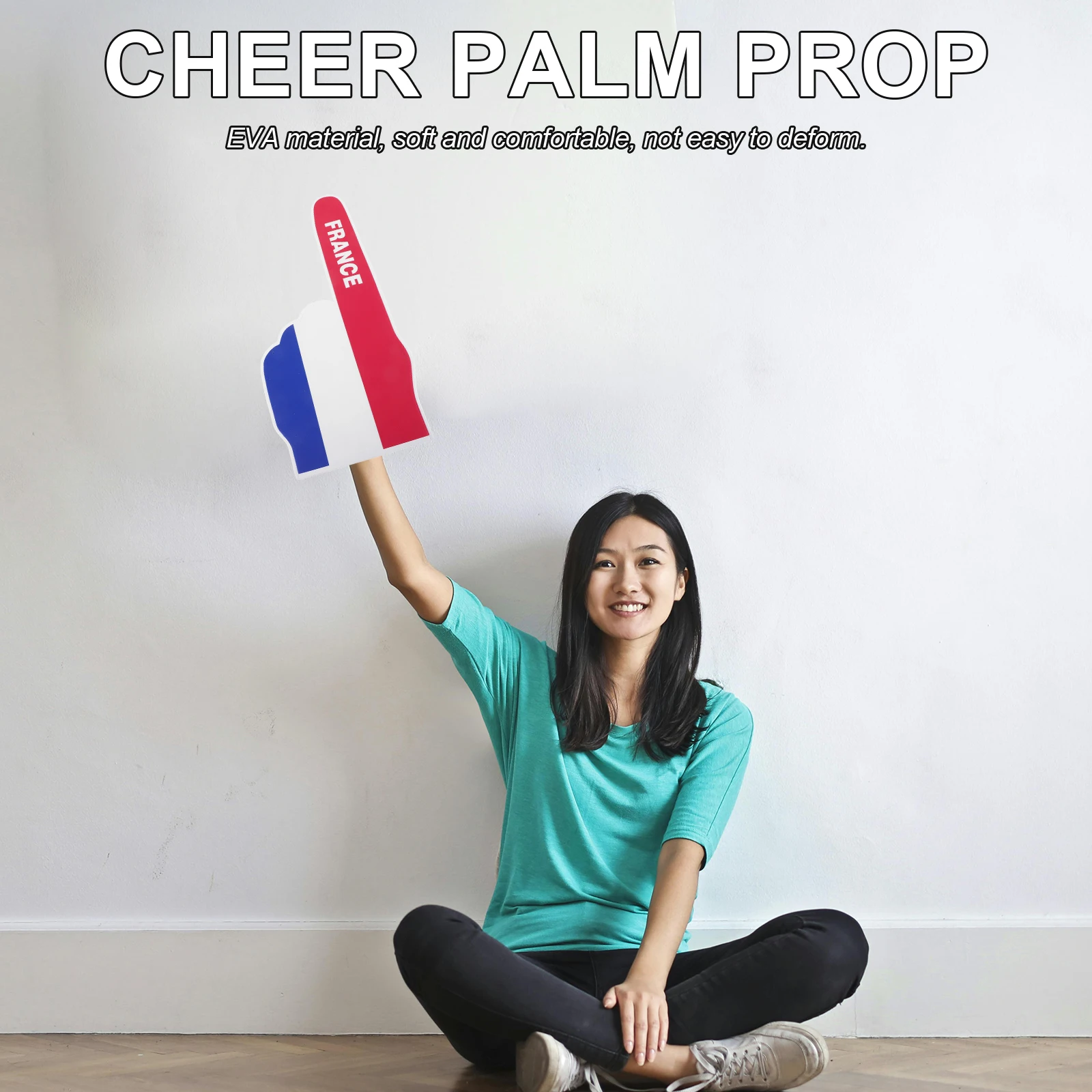 

Foam Finger Cheerleading Hand Lightweight Eva Fan Accessory For Sports Events Party Supplies Noise Maker Team Spirit Gift