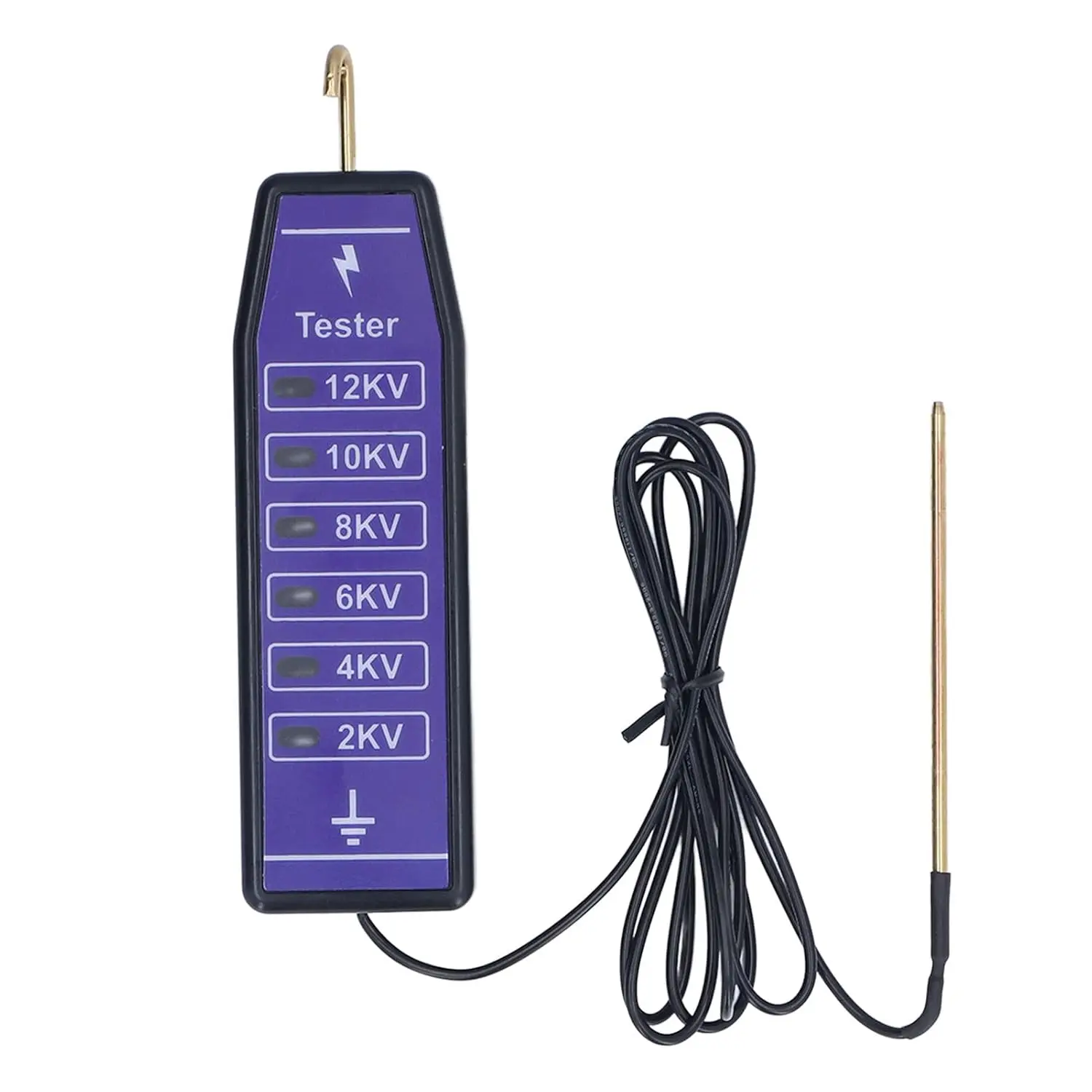 

6-Lamp Electronic Fence Voltage Tester for All Pulse Fence Energizer for Trellis & Gates Readings Clear and Accurate