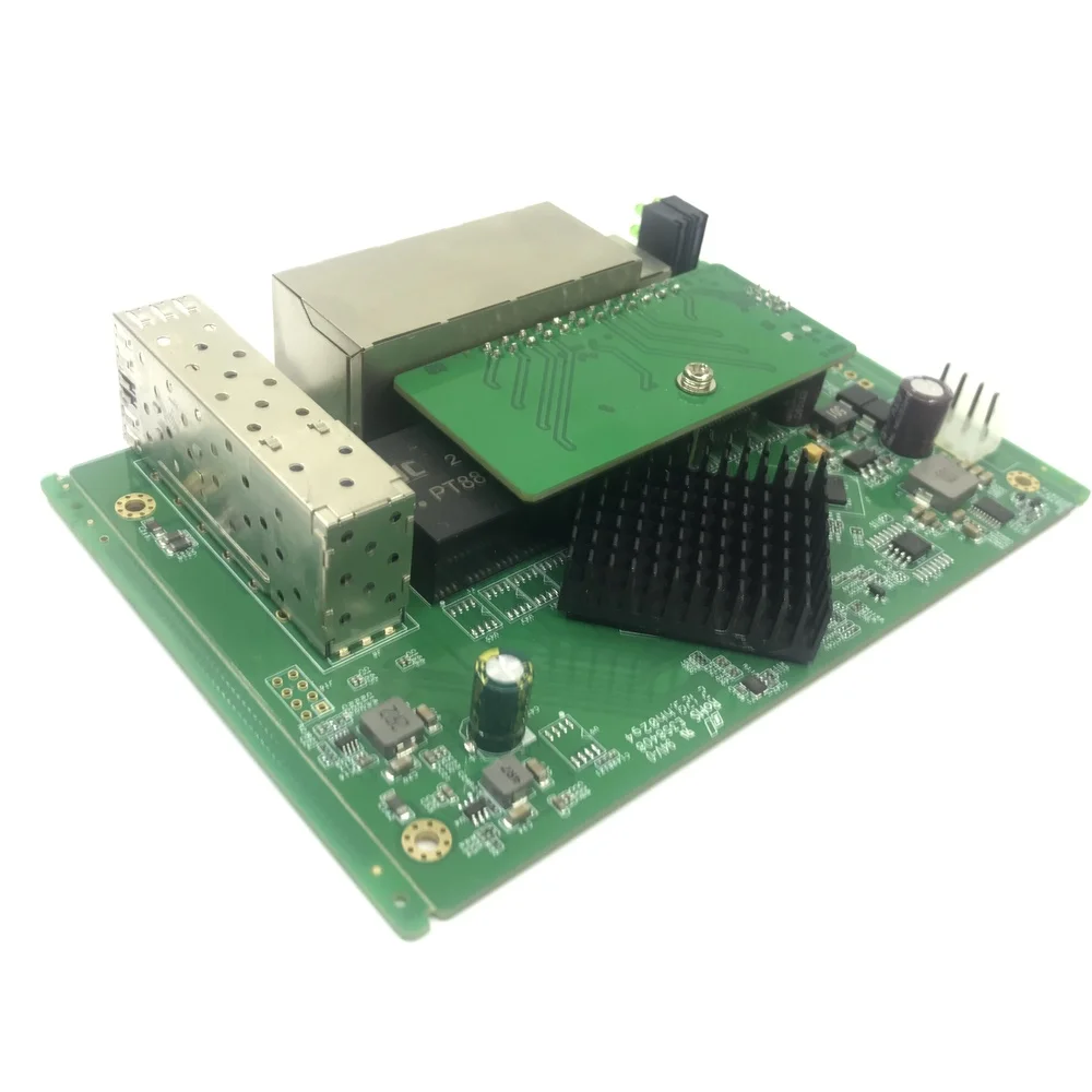 Módulo de switch Ethernet PoE industrial, 8 portas, 10 Mbps, 100 Mbps, SFP, 8 portas, módulo de switch SFP, rede