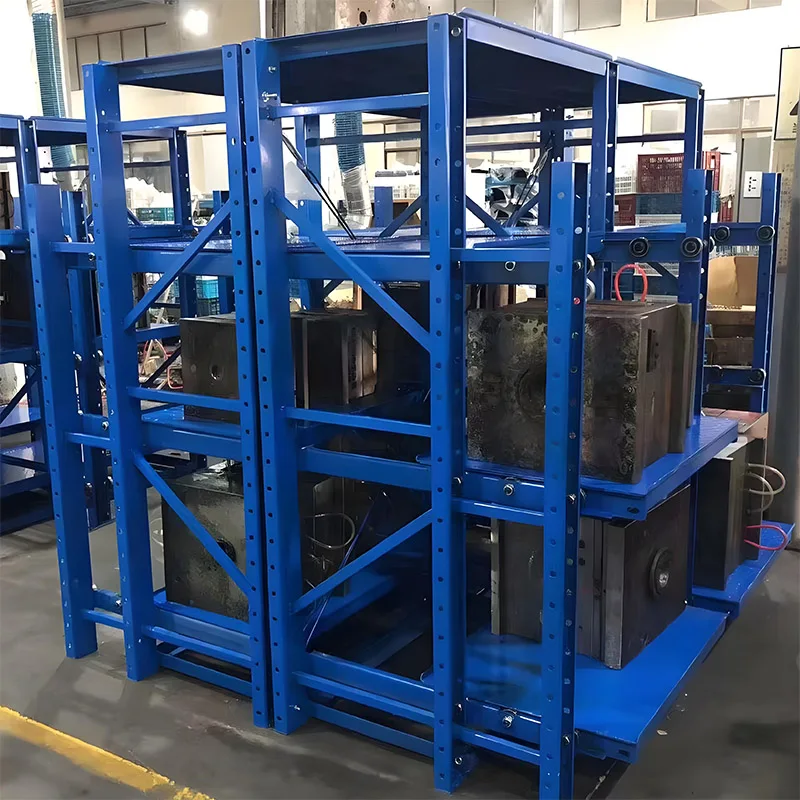 Wholesale Heavy-Duty Steel Mould Rack Durable Storage Drawer High Quality Industrial Use Stacking Racks Shelves Warehouse Rack