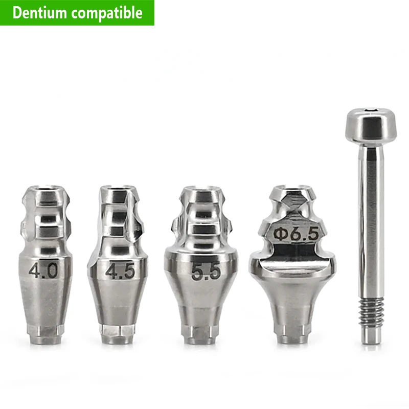 For Dentium Closed Tray Technique Impression Coping Transfer for Dental Lab High Precision CNC Machined Factory Direct Sales
