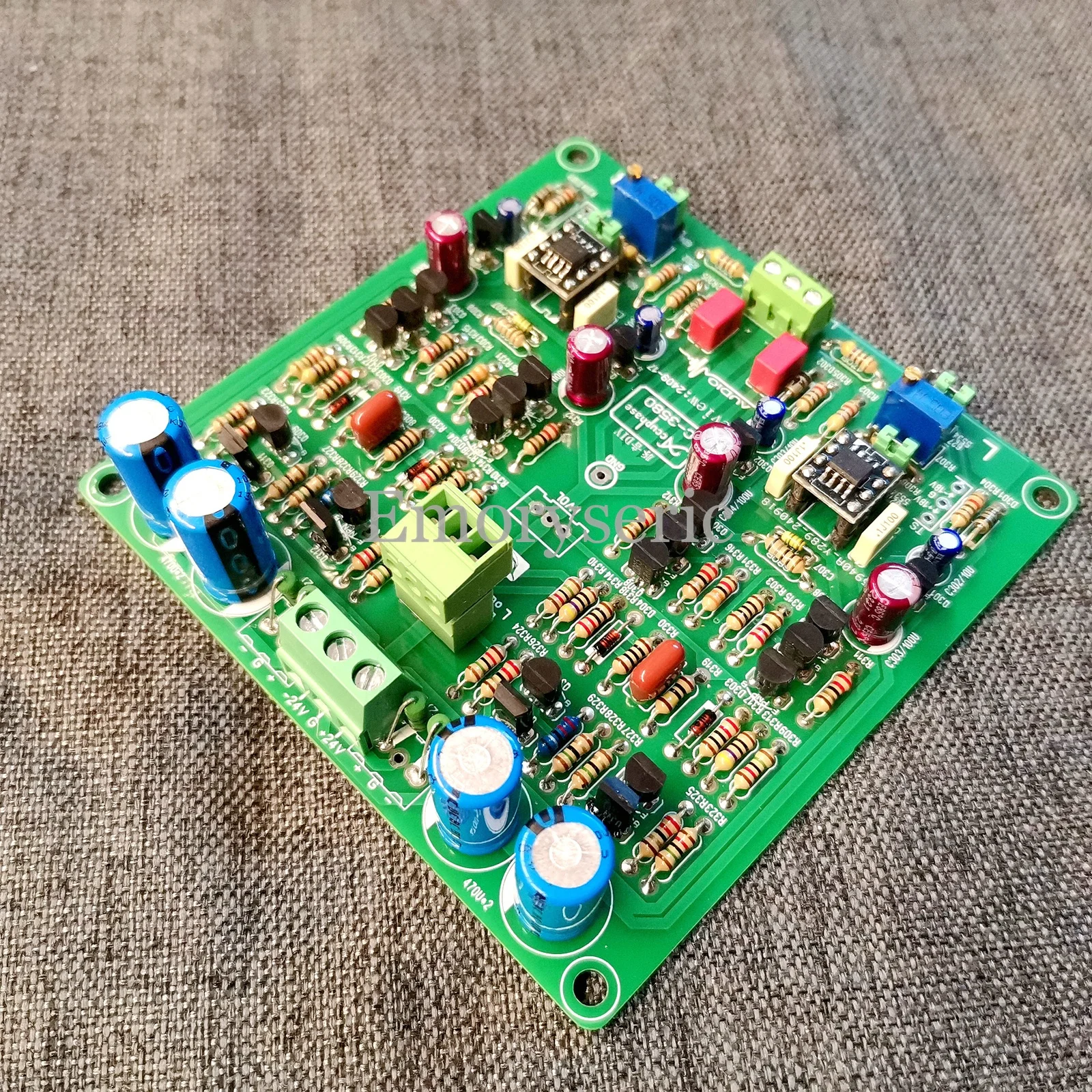 Scheda preamplificatore audiofilo Clone Classe A Accuphase C-3850, HiFi fai da te di fascia alta