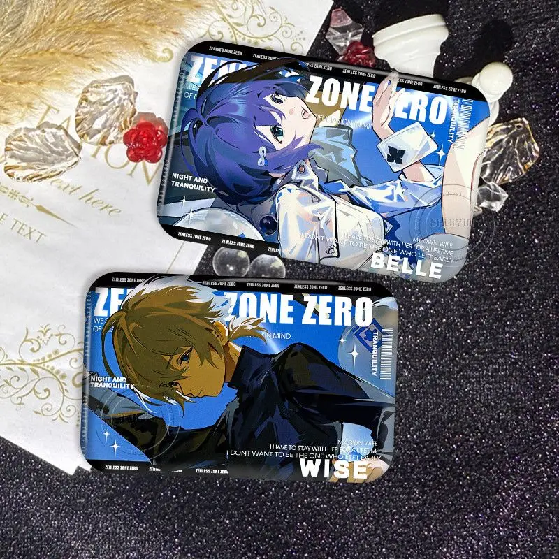 Phaethon Pyrois Anime Costumes Badges Pins ‌Zenless Zone Zero Women Brooch Cartoon Cosplay Brooches for Bag Accessorie Gifts