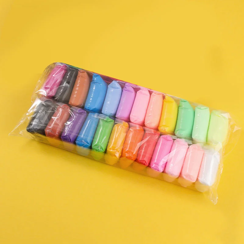 Air Dry Clay Kit, 24/36 Colors Modeling Clay with Tools, Ultra Light, Safe and Non-Toxic, Ideal Gift for Kids Christmas Gift Hal