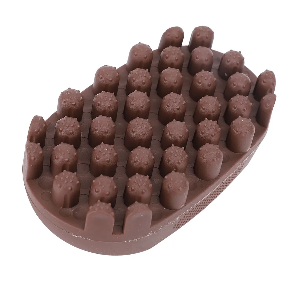 Washable Curling Hair Brush Portable Design Rubber Bristle Hair Styling Tool Versatile Detangling Function Twist Curl Comb