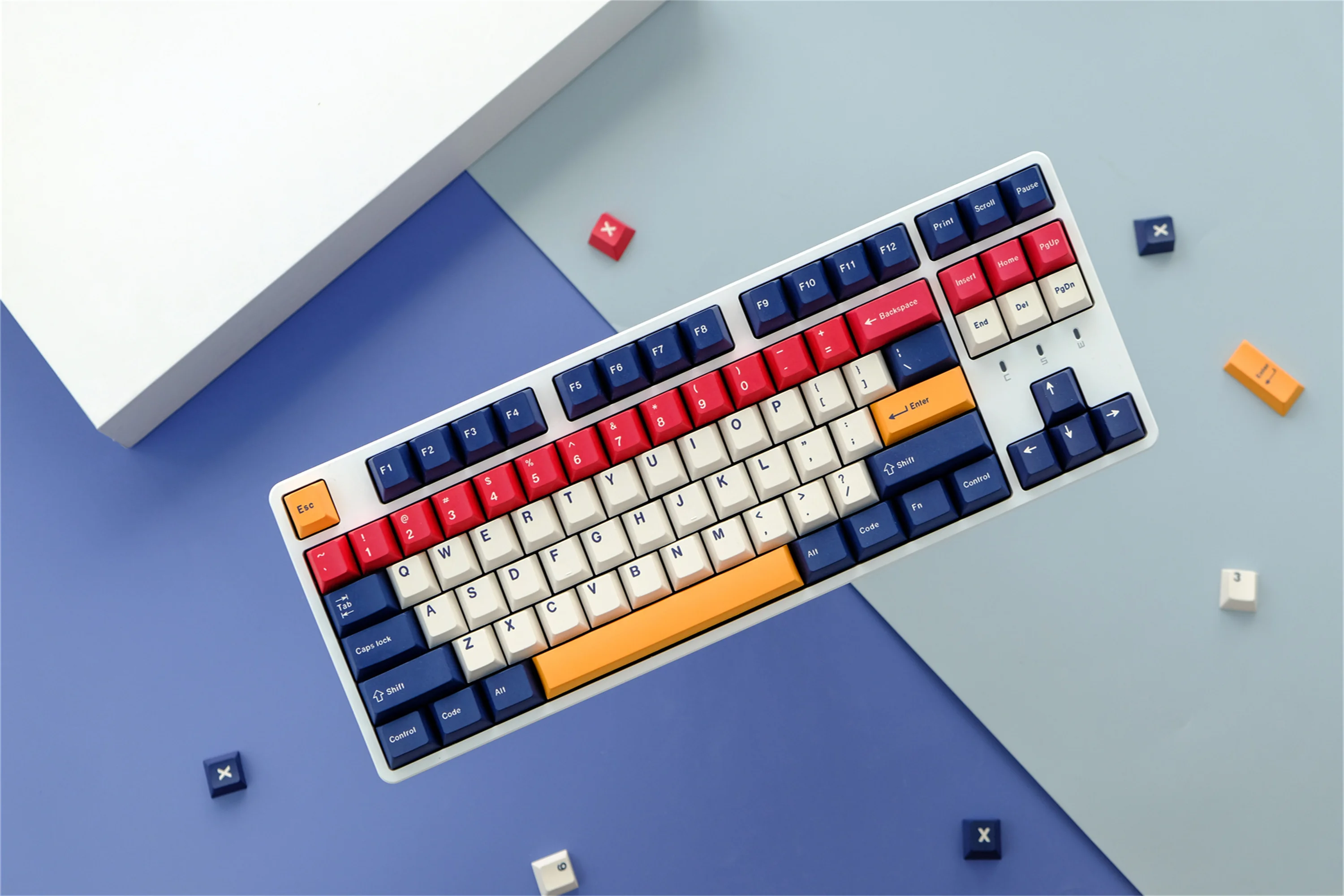 GMK Constitute Keycaps 130 Keys PBT Material Keycaps Cherry Profile DYE-SUB For MX Switch Wooting Mechanical Keyboard Keycaps