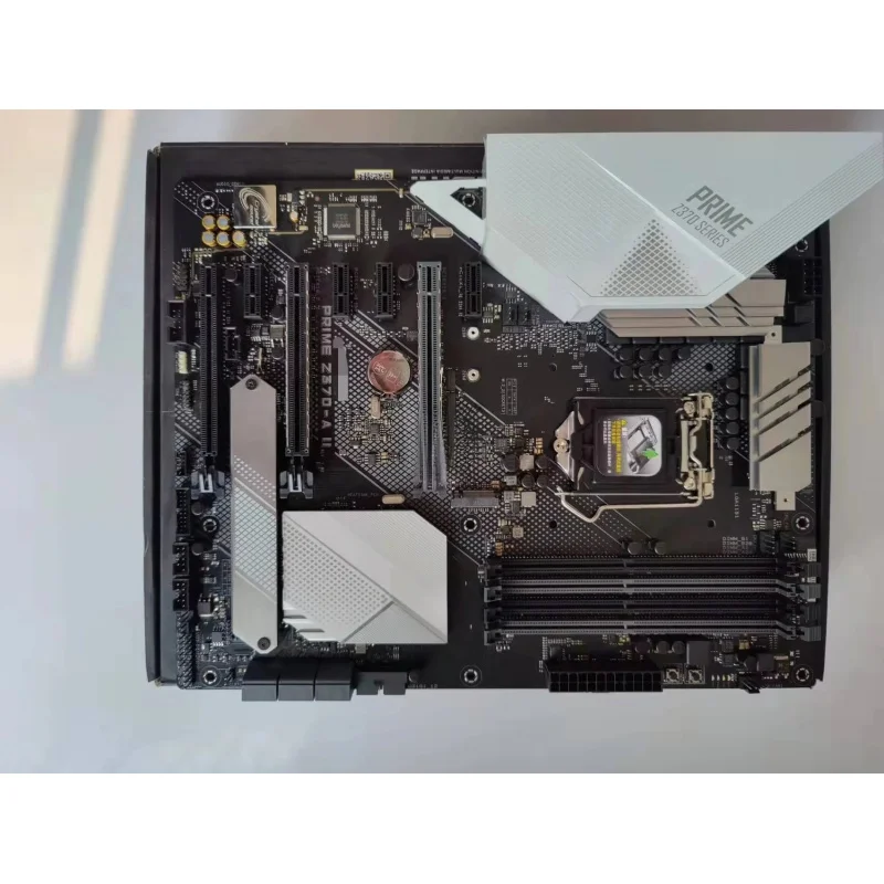 لـ ASUS PRIME Z370-A II Master Series لوحة ألعاب عالية الكمبيوتر ووحدة التحكم تدعم 8 9 أجيال