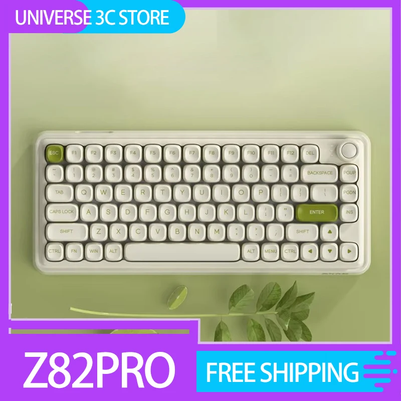 

Dareu Z82Pro Mechanical Gamer Keyboard 3Mode 2.4G Wireless Bluetooth Keyboard Keycaps PBT Customized Z82 Pro Game Keyboards Gift