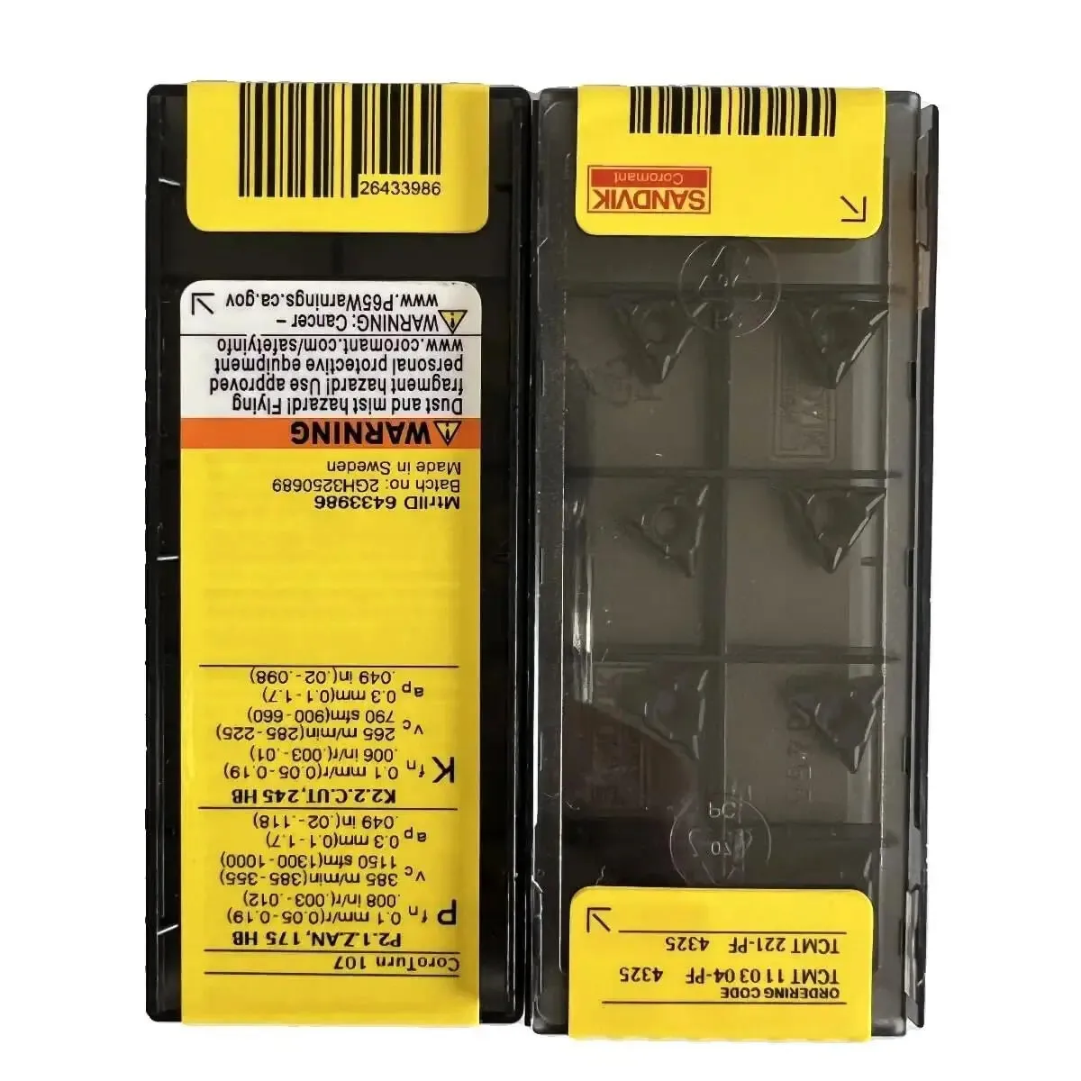 

TCMT110304-PF 4325 /Original genuine CNC alloy blade 10 PCS