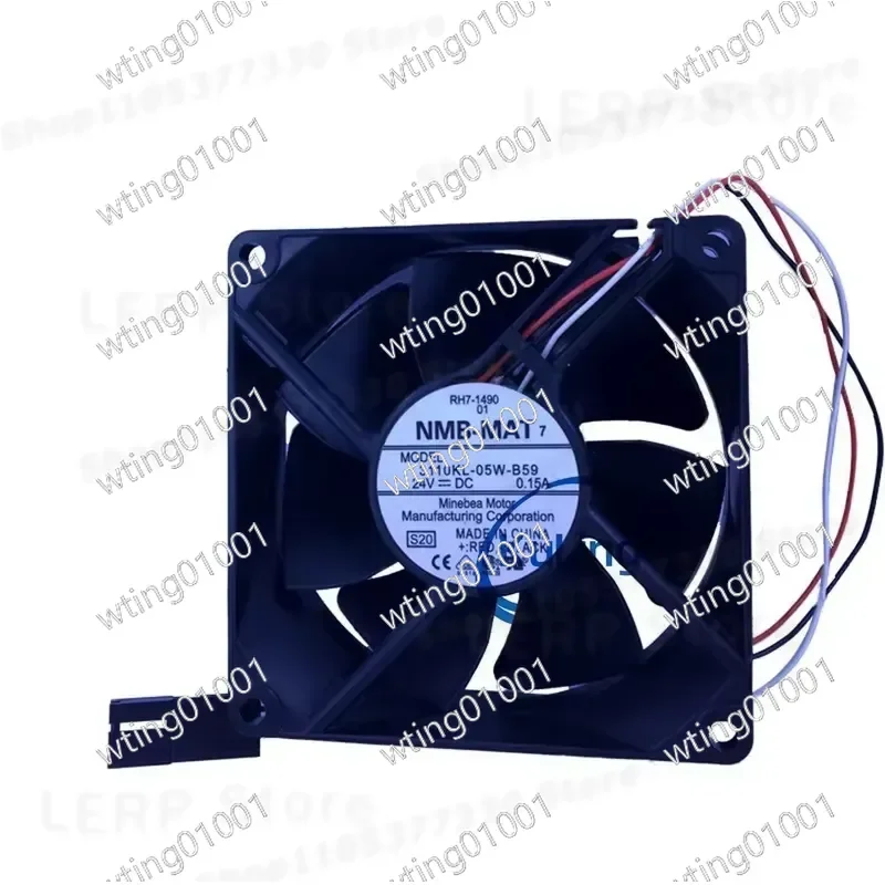 for NMB 24V DC Cooling Fan Compatible with 3110KL ML-05W-B30 B40 B50 B59 B60 B69 B70 B80 B89 High Performance Quiet Operation