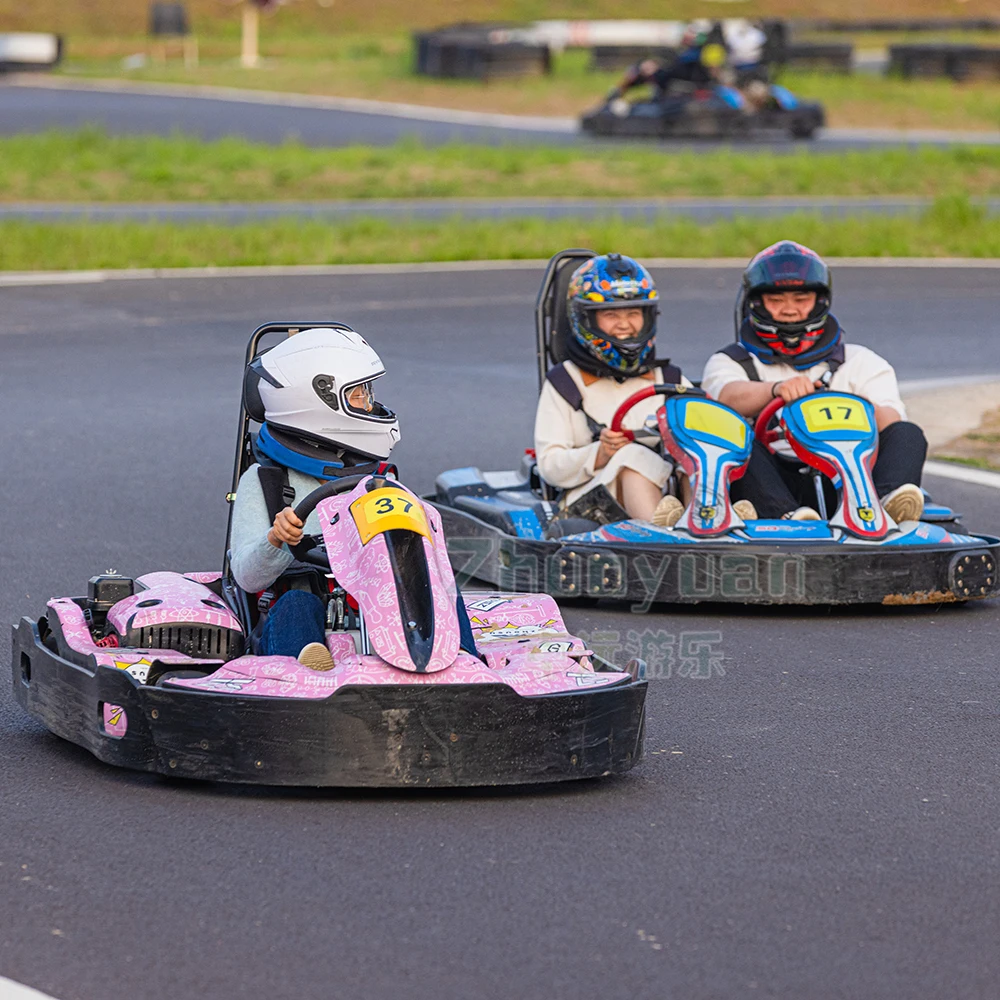 Nowy gokart 2024 dla dorosłych i dzieci Go Karts wyścigowe na pedały do zabawy na świeżym powietrzu Parki rozrywkowe