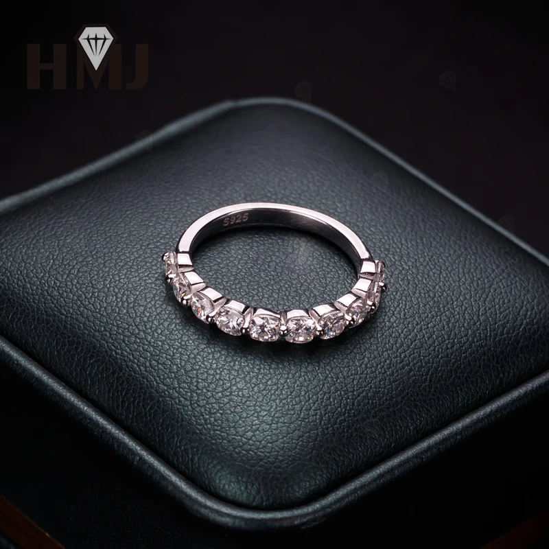 925 Sterling Silber Ring Moissanit Kissenförmiger Schliff VVS1 D Farbe/Aqua Blau/Grün/Champagner Jubiläumsgeschenk Feiner Schmuck für Frauen – Detail 16