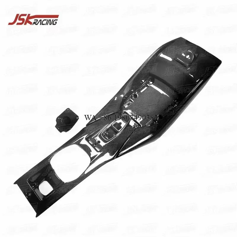 Wmwmnu Dry Carbon Fiber Interior Gear Shift Surround Trim Cover for F812 2017-2020 Car Accessories Dashboard