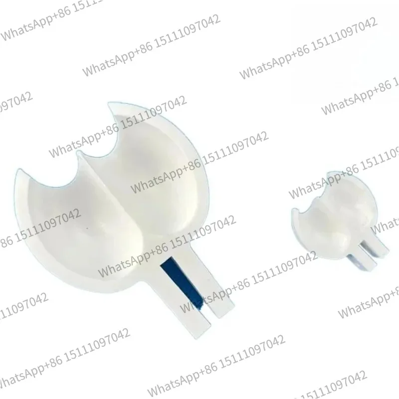 Pelton impeller For water hydraulic turbine PP bucket wheel blade DIY accessories 69*54mm/30*26mm N