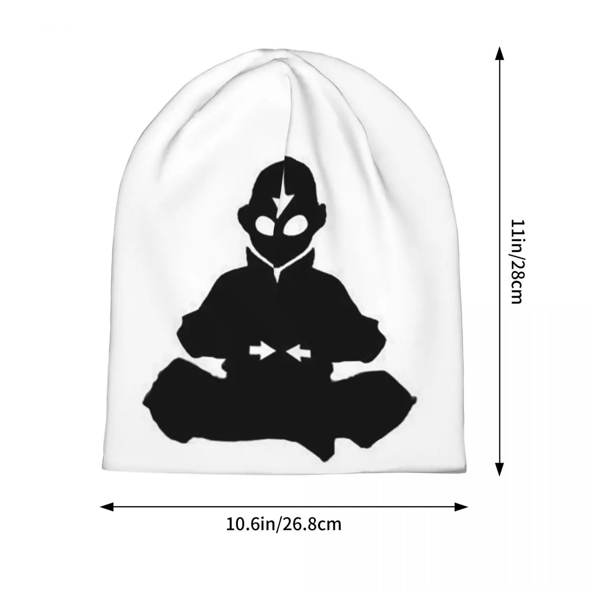 Cartoon Last Airbender Avatar Aang Arrow Unisex Adult Beanies Caps Knitting Bonnet Hat Warm Fashion Autumn Winter  Skullies Hats