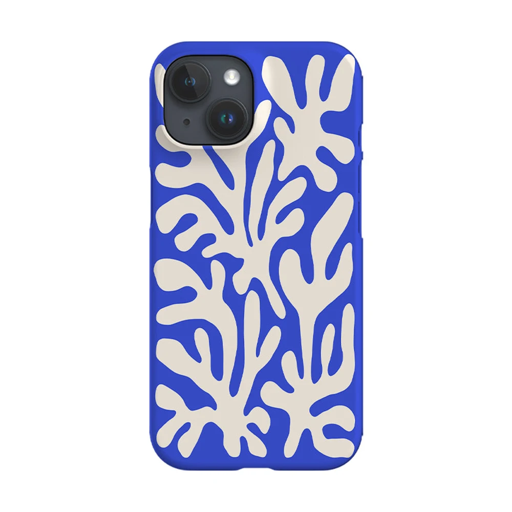 Matisse Coral Reef funda de teléfono para iPhone 17 16 15 14 13 12 11 X XS XR XSMAX 7 8 Air Pro Max Plus funda trasera de lujo de doble capa