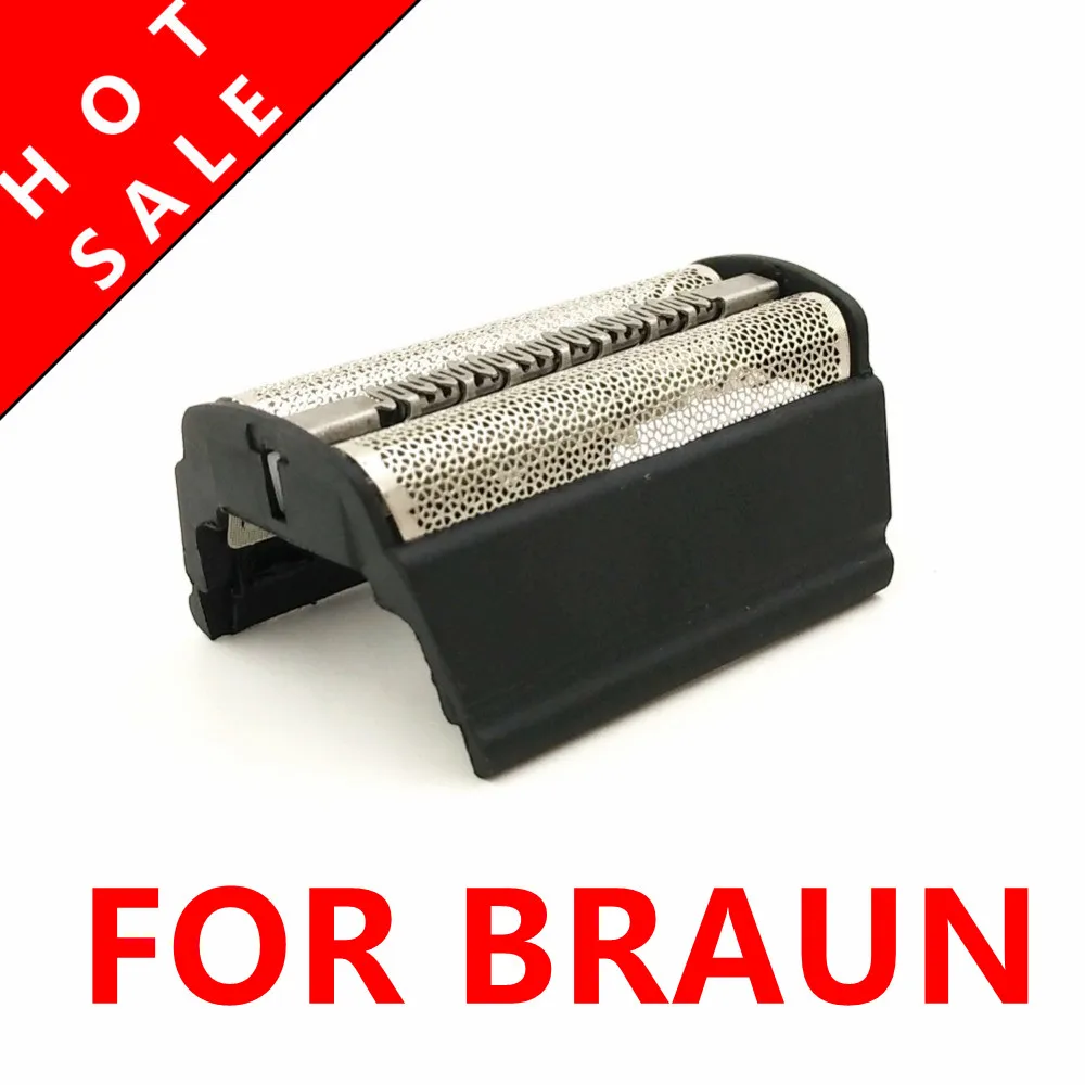 Écran en aluminium de remplacement + cadre pour rasoir BRAUN, séries 3 310 31B 5000/6000 5503, 5504, 5505,5506, 5507, 6012, 6015, 6312