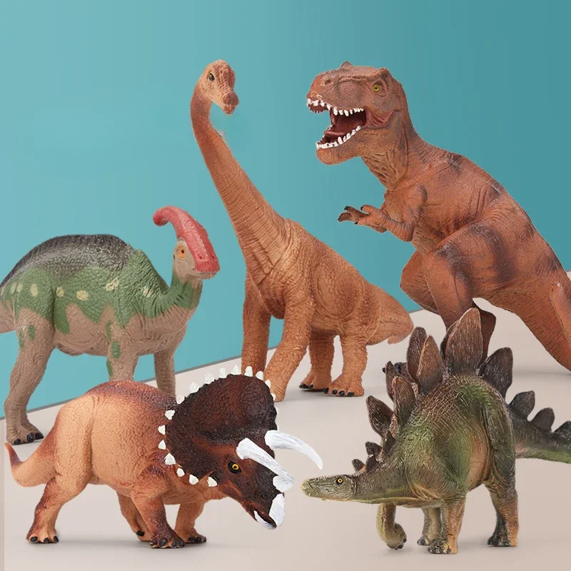 

Simulated Animal Model PVC Plastic Dinosaur Model Tyrannosaurus Rex Toy Set Dinosaur Toy Figures 3-year-old Boy Toy Dinosaur