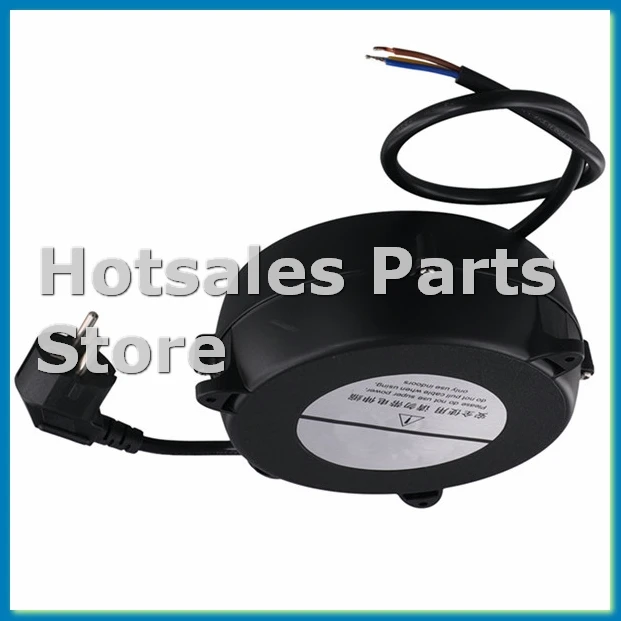 

Небольшое автоматическое выдвижное устройство для намотки проволоки Выдвижная катушка для хранения Катушка для автоматической намотки EU Plug-A79M