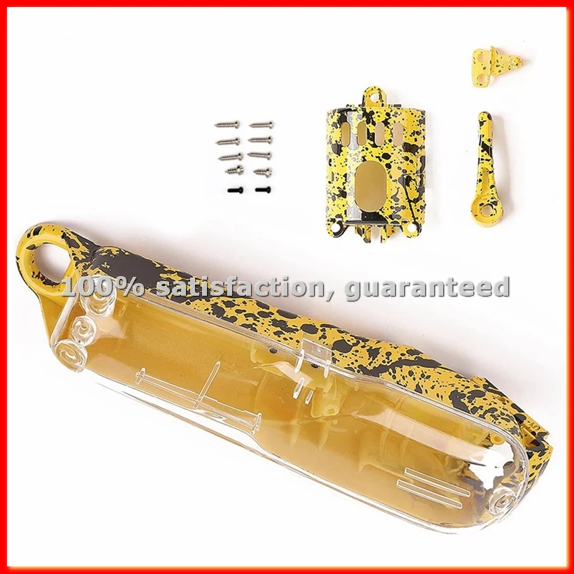 Kit Completo de Carcaça DIY, Conjunto de Capas Completas para Magic Clipper Cordless 8148, Clipper Cordless 8591 Amarelo-A63M