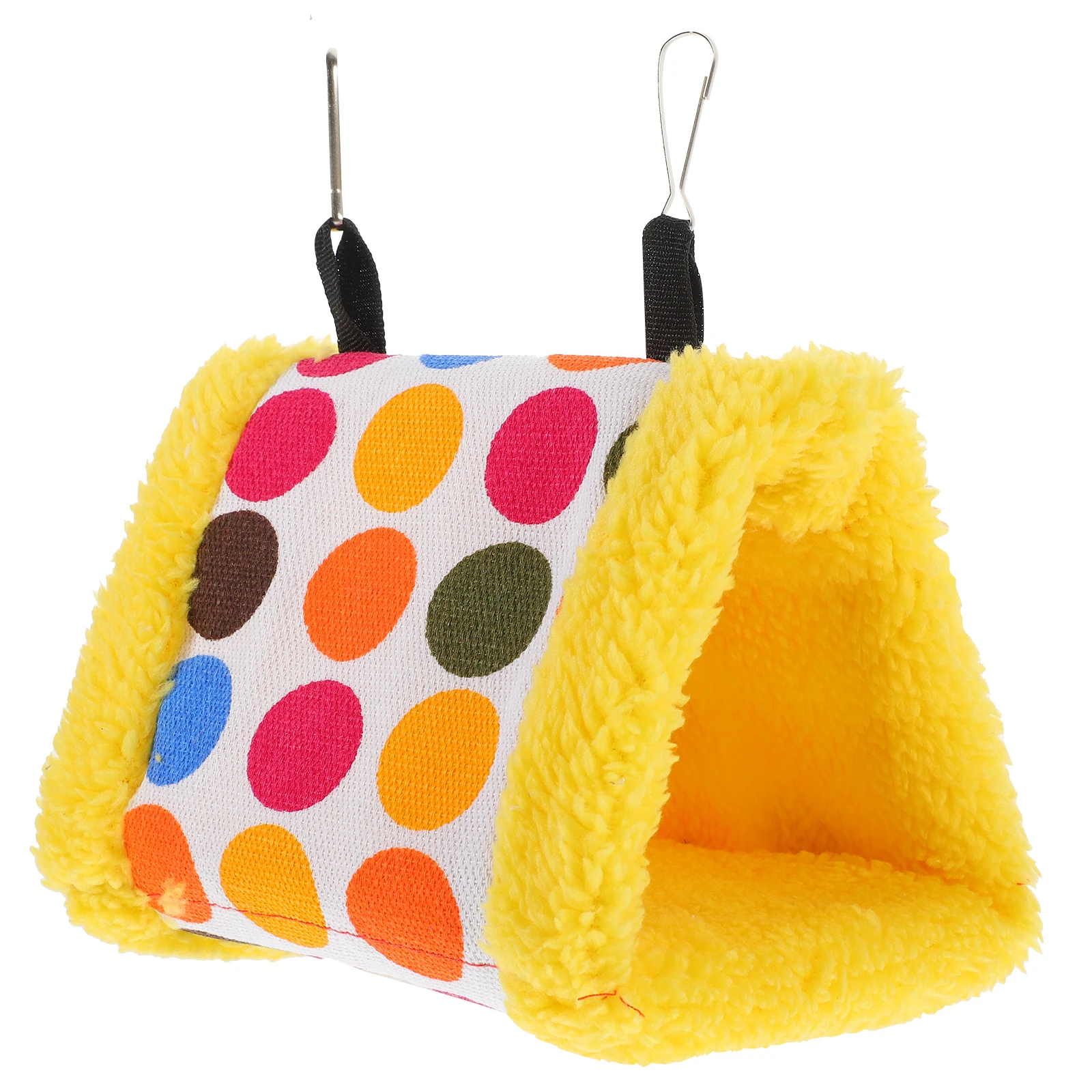 

Warm Bird Nest Sleeping House Comfortable Cotton Hammock for Cage Parrot Bed Winter Bird Hammock House Parakeet Bed