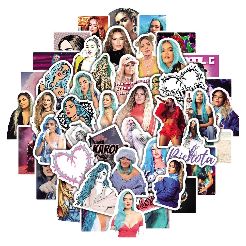 50Pcs Mixed Karol G… - image