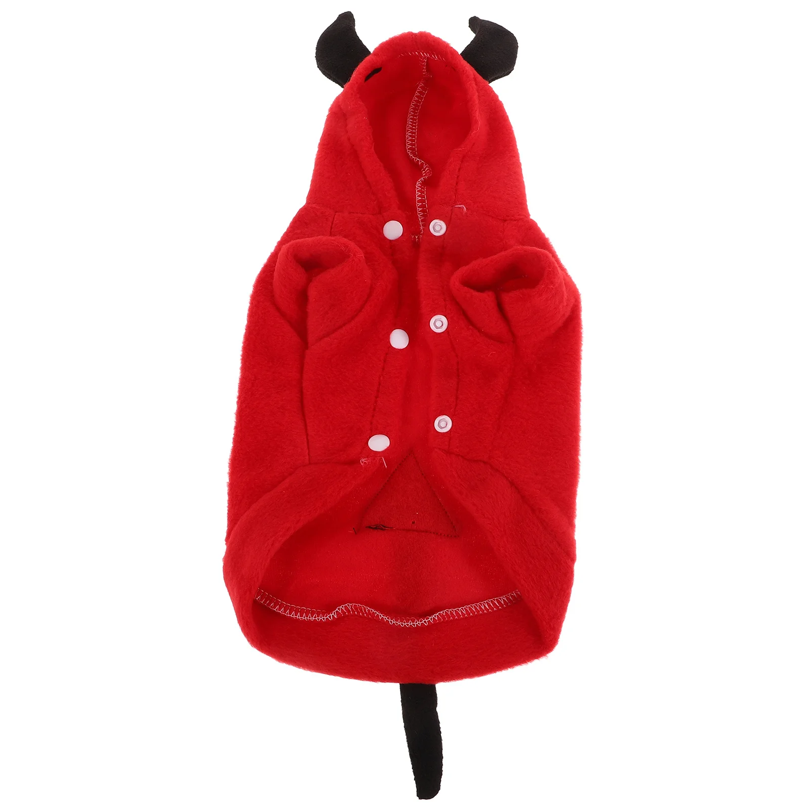 

Halloween Pet Clothes Dog Costume Fleece Hoodie Small Dogs Coats Cat Pets Cosplay Hat Durable Easy Color Special