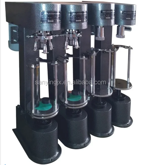 DK-50 Semi Automatic Wine Plastic Bottles Aluminum Ropp Capping Crimper Pilfer Proof Locking Capping Machine