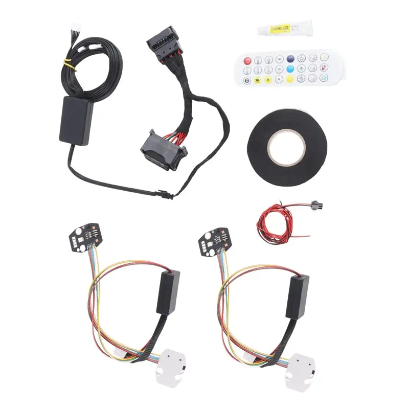 Daytime Running Light Module RGBW For BMW 1 Series F20 LCI F21 2015-2019 Angel Eyes RGB Multicolor LED Boards DRL