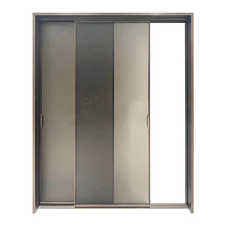 Chinese supplier 2023 classic design European style the cheapest price aluminum profile casement door for villa