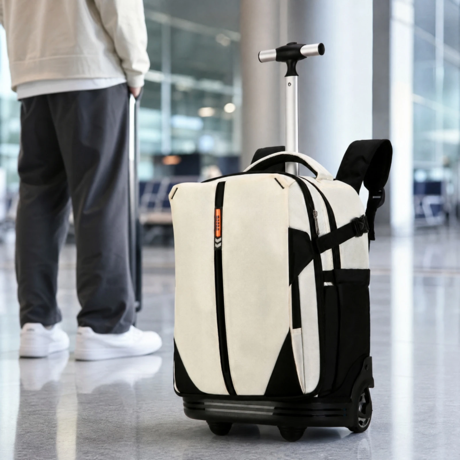 rolling-school-backpack-adjustable-18-inch-rolling-backpack-wheeled-school-bag-with-compartments-long-lasting-comfortable