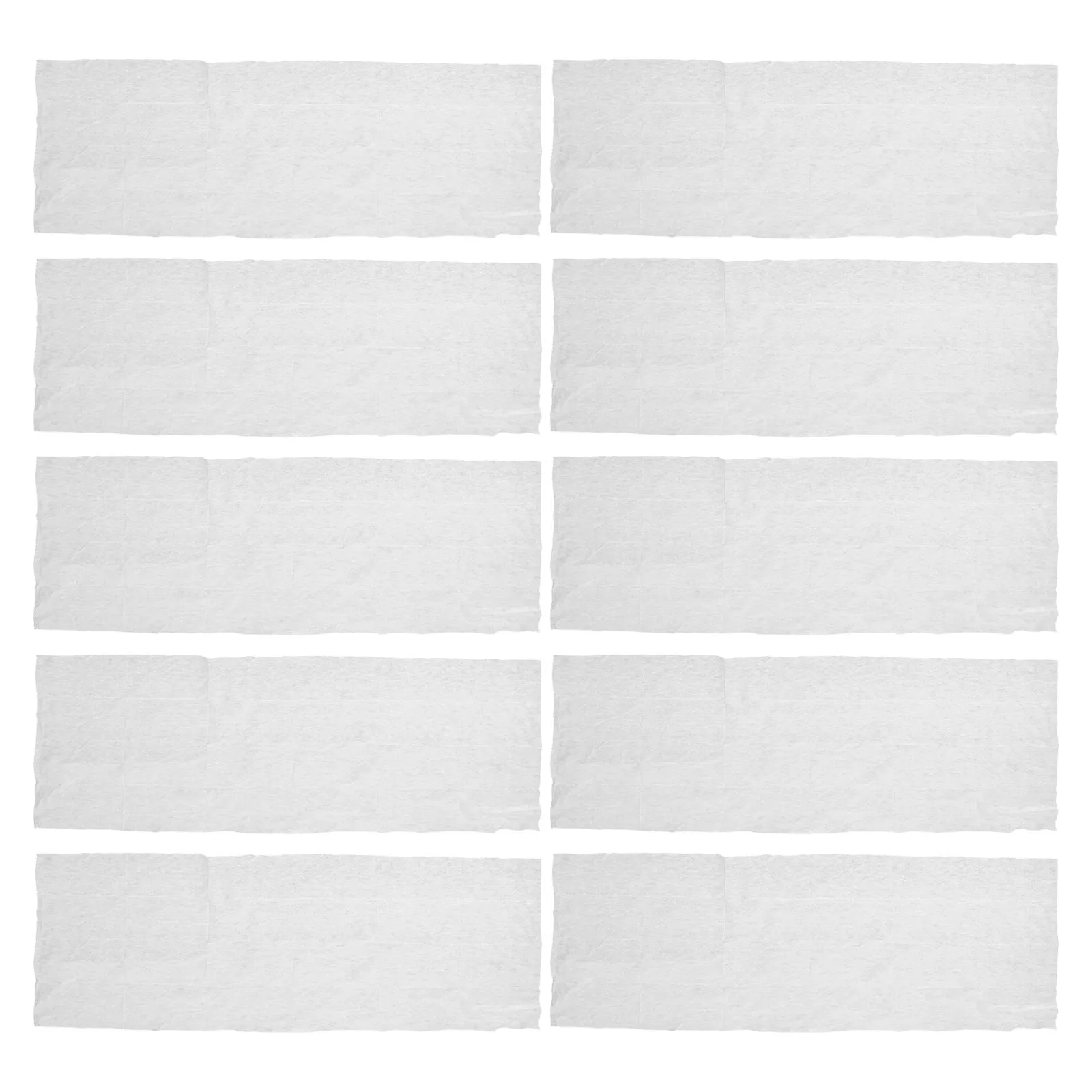 Lençóis descartáveis para massagem, 10 peças, não tecido, à prova d'água, salão de beleza, spa, mesa, protetor de cera facial, à prova de óleo