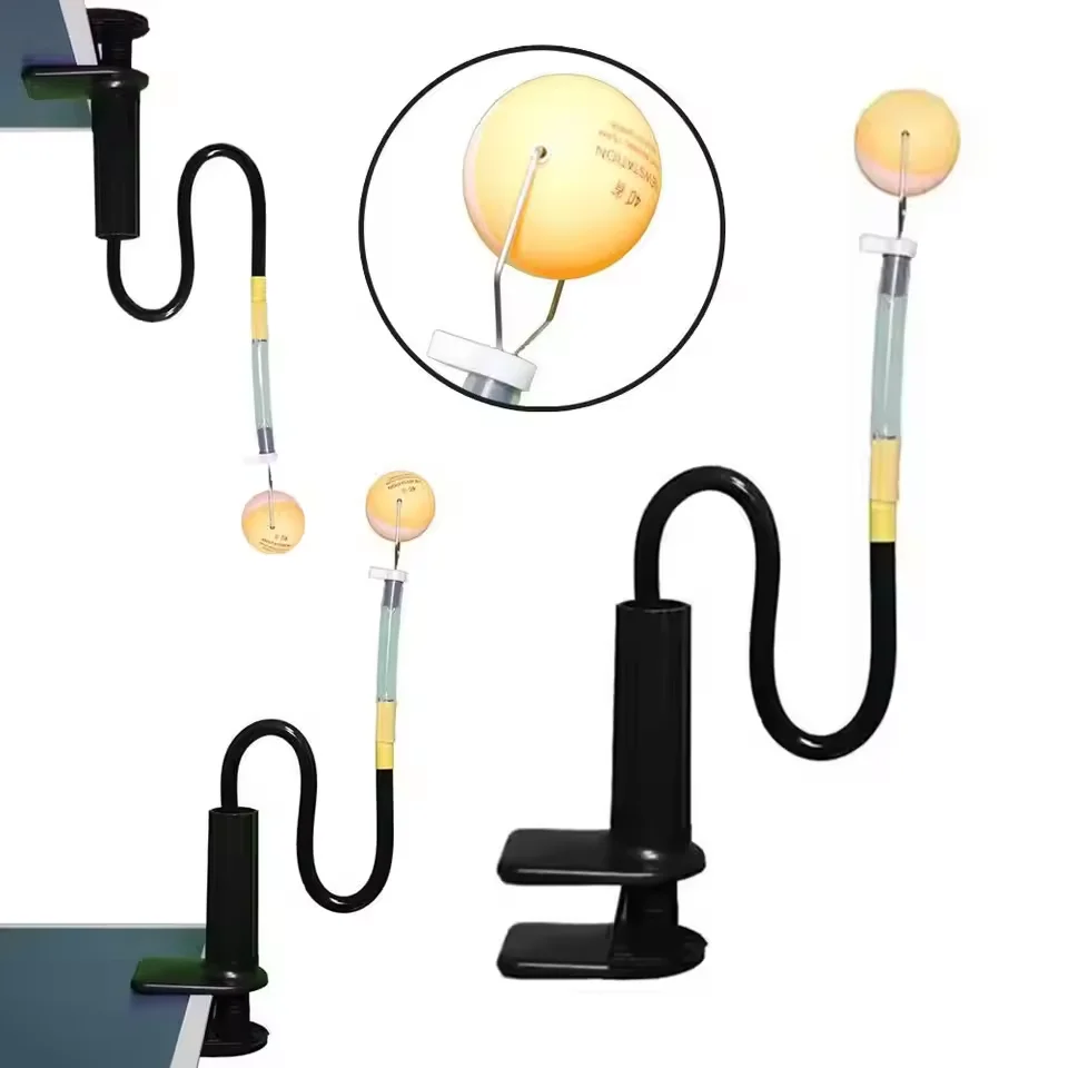 

Professional Table Tennis Trainer Ping Pong Ball Machine Rapid Rebound Pingpong Robot Trainer Fixed Table Tennis Training Device