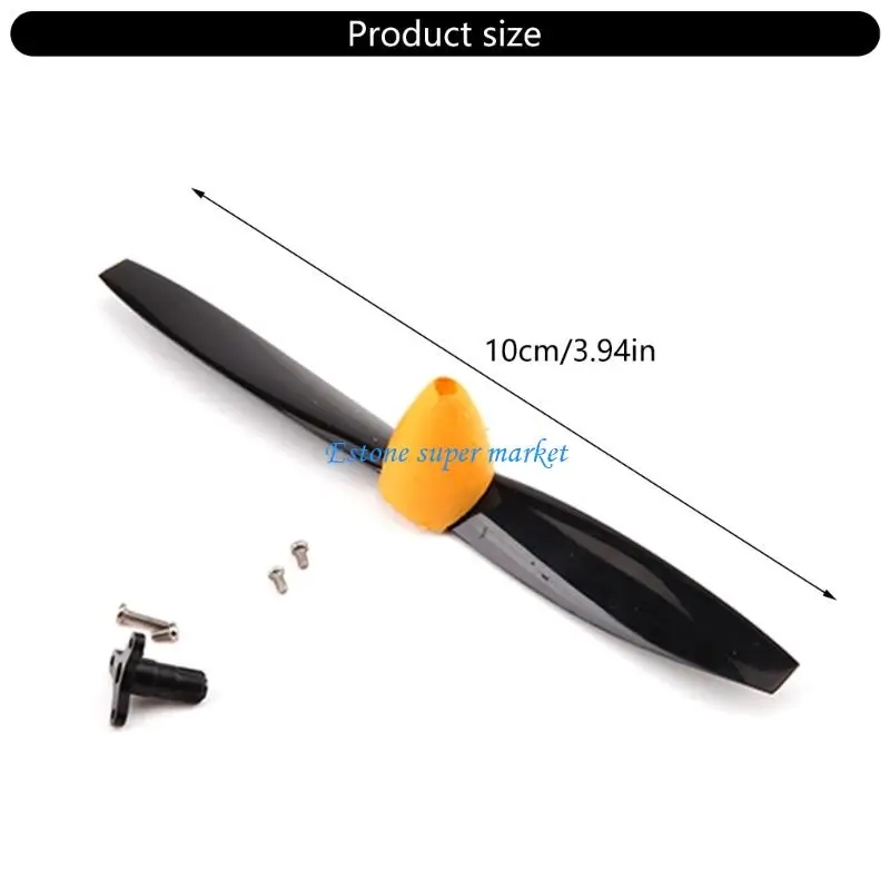 090B Remote Vliegtuigen Propellers Voor J3 Model Hoge Efficiëntie Aerodynamische Blade Plastic Voor Verbeterde Vlucht