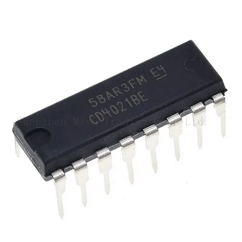 10PCS New Original CD4021 SHIFT REGISTER 4021 HEADER CD4021BE DIP16 08 Bit String/Merge - String Out Shift Register Chip