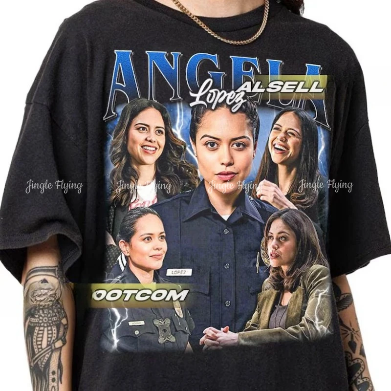 Camiseta vintage Angela Lopez limitada, regalo para mujer y hombre