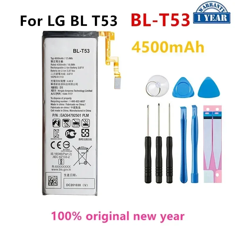 

Original BL-T53 4500mAh Battery For LG BL T53 BL T53 Mobile phone Batteries+Tools