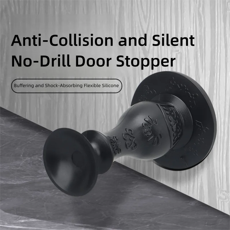 

Силиконовый дверной стопор, бесшумная противоударная накладка, дверной стопор, бампер, защита от перфорации, защита стены, буфер для двери, стены, обустройство дома
