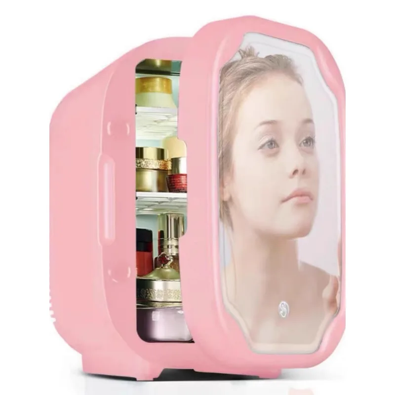 Refrigerator 8L Cross border Car Home Dual Use Beauty Cold and Hot Mini Refrigerator Portable Refrigeration and Preservation