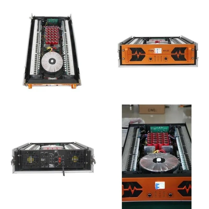 for  High Power Quality Amplifier 2x2300W Factory Manufactured High 4 Ohm 2  Bass Power Amplifier