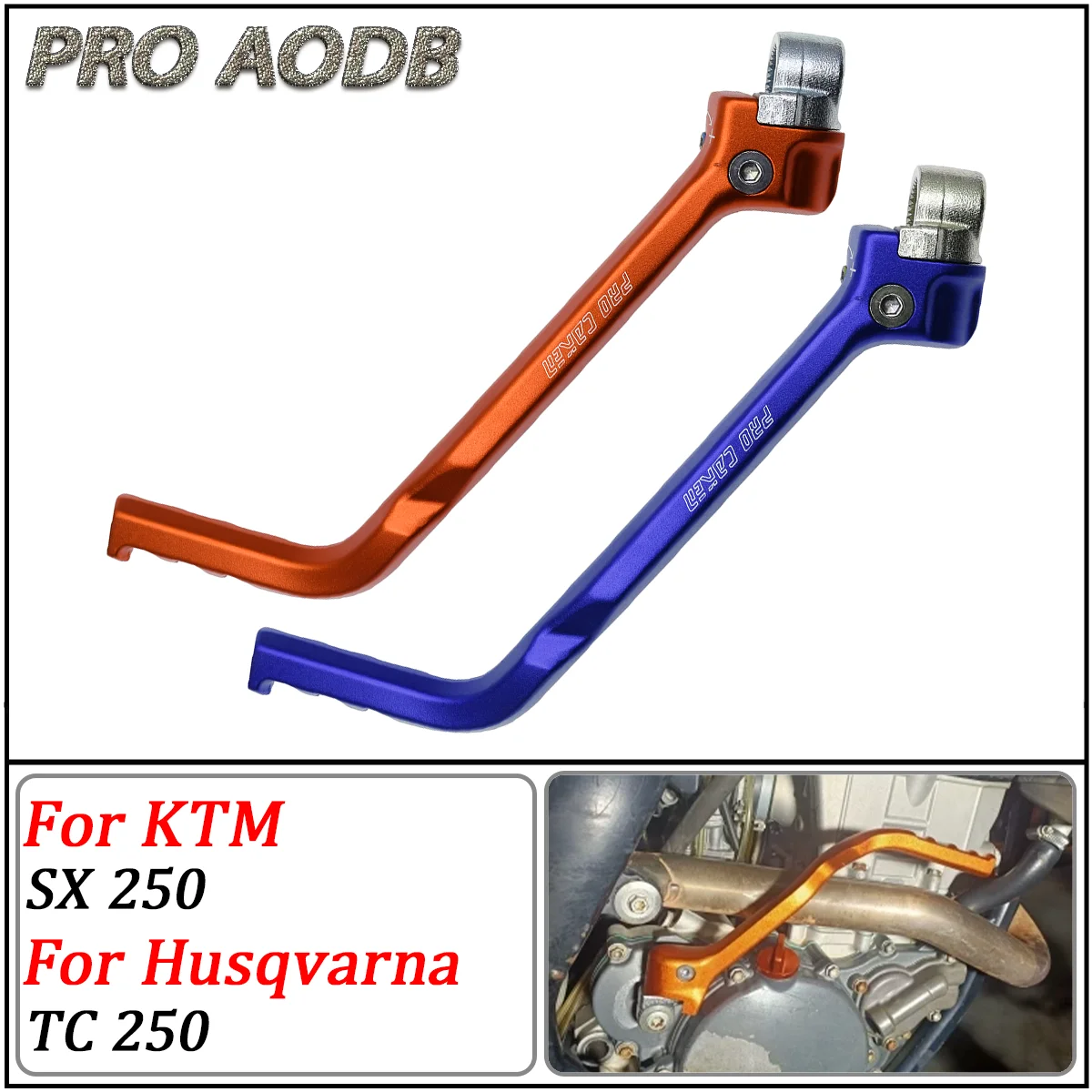 

Motorcycle Forged Kick Start Starter Lever Pedal For KTM 250SX SX 250 For Husqvarna TC250 TC 2017 2018 2019 2020 MX Motocross