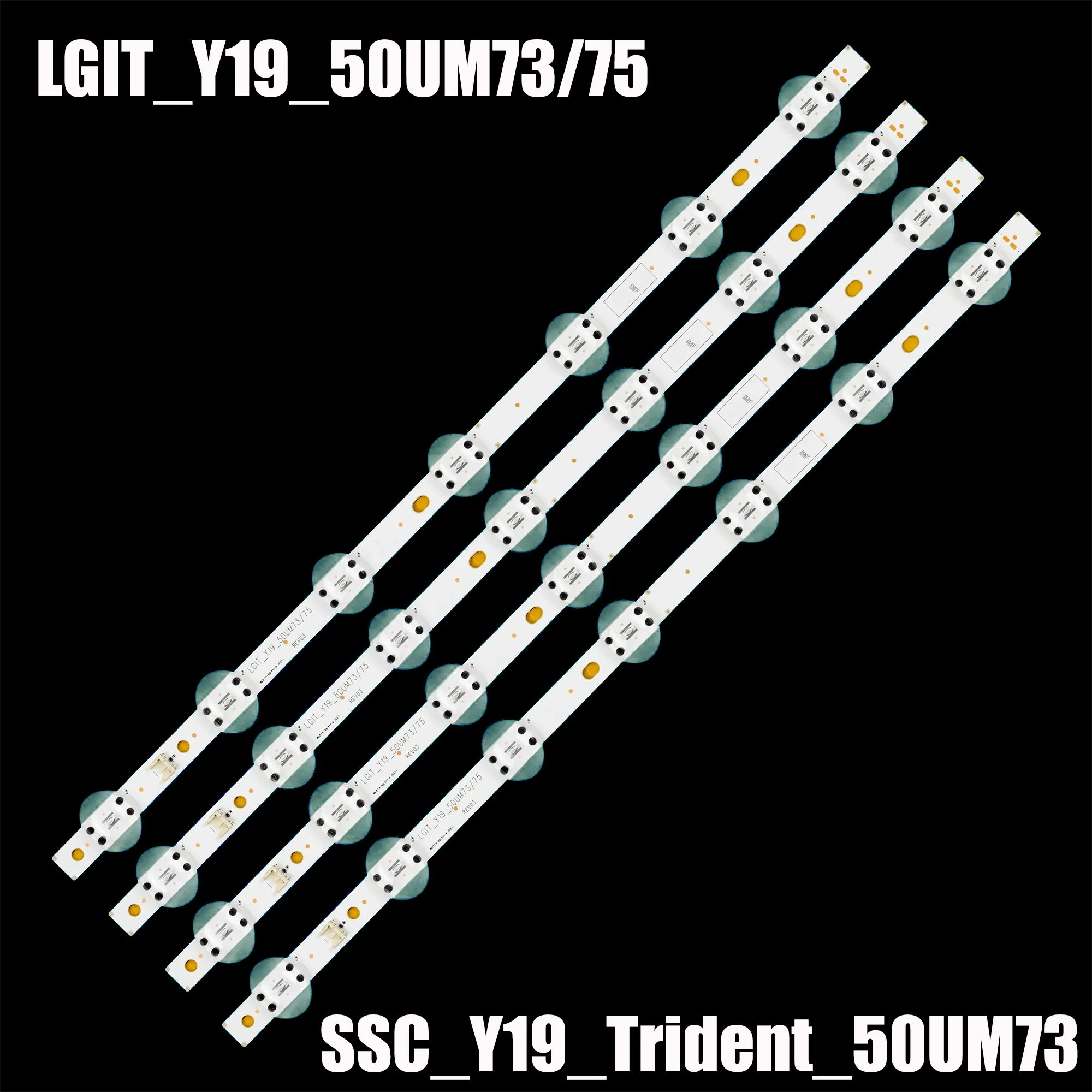 LED Backlight strip for Y19_Trident_50UM73_REV00  50UM7300 50UM7360 50UM7500 50UM7510 50UM7600 NC500DQG-VXHX3 EAV6459201