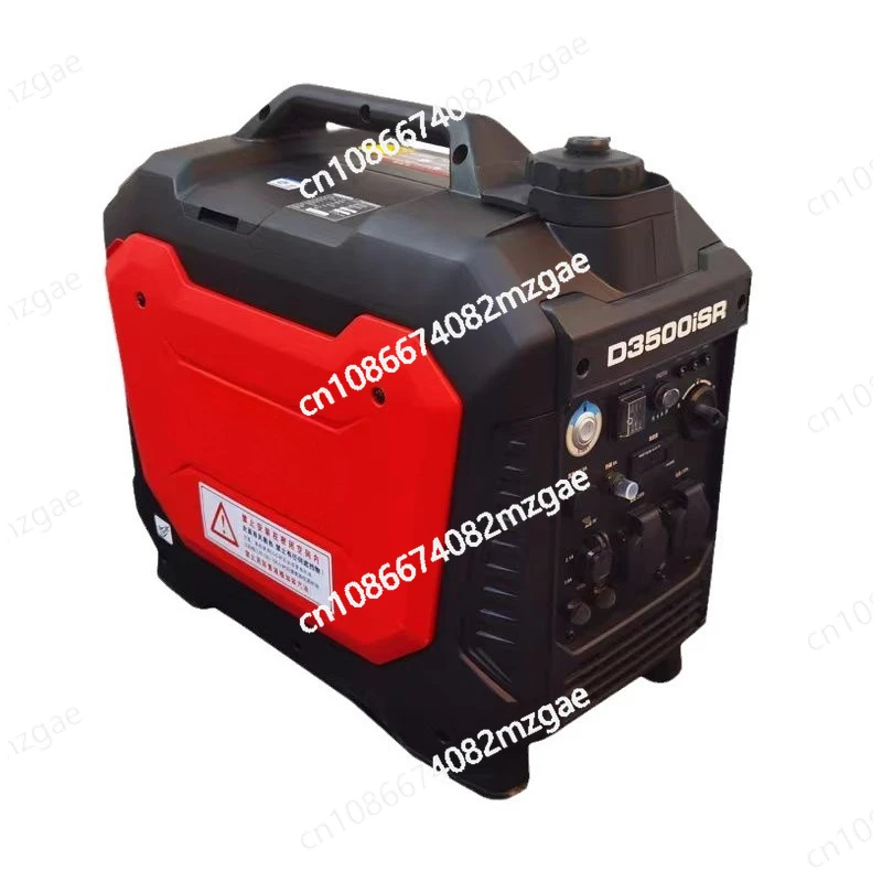 Household frequency conversion high power 220V small generator 3/4/5/6KW low noise outdoor construction camping