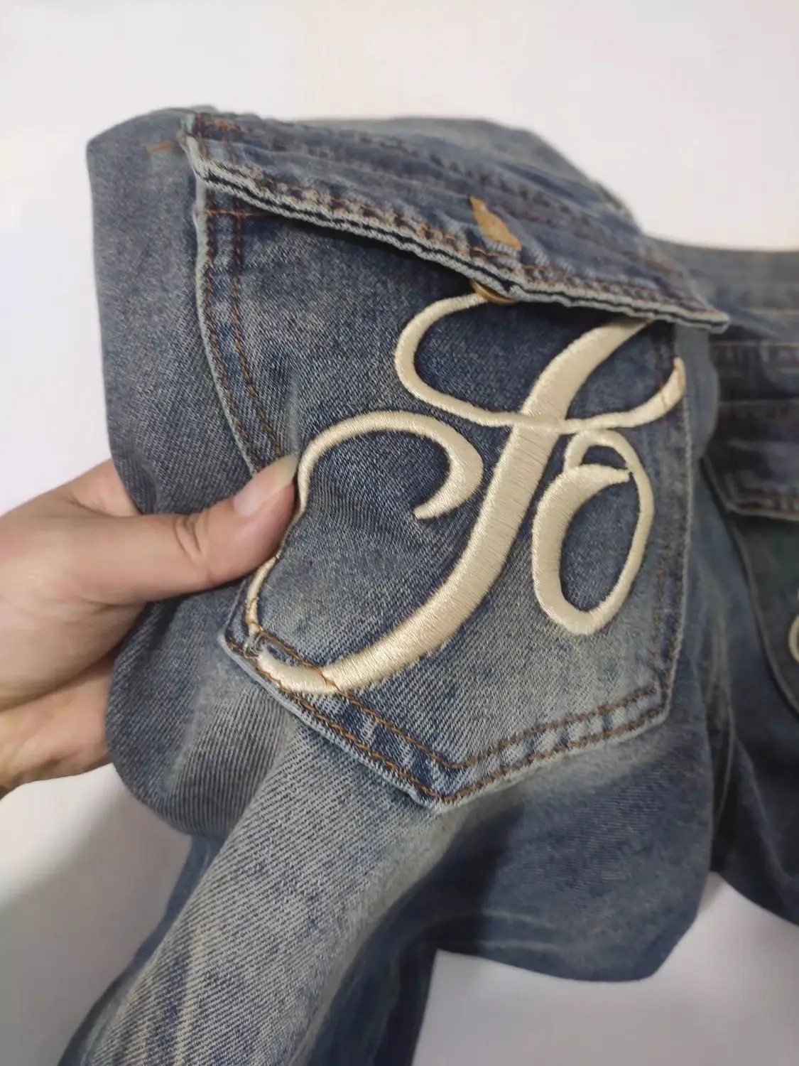 أنيقة أنيقة المتعثرة خمر متوهج الجينز النساء منخفضة الخصر سليم صالح فضفاض الخام هيم الطابق طول الدنيم السراويل موضة جديدة