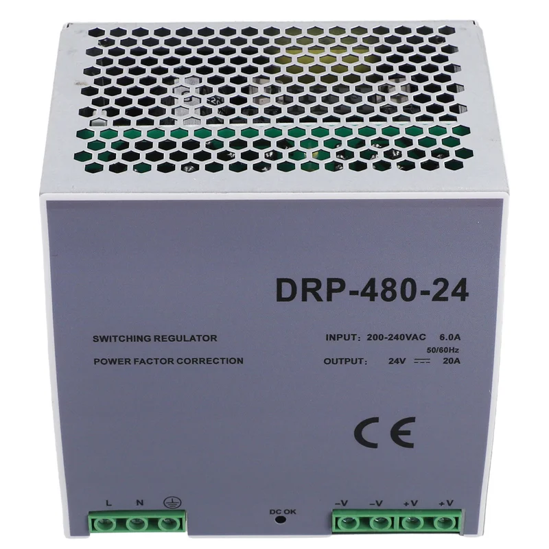 

AF89-DRP-480 24 В 480 Вт Источник питания на DIN-рейку AC-DC Драйвер Регулятор напряжения Источник питания 100 В-240 В