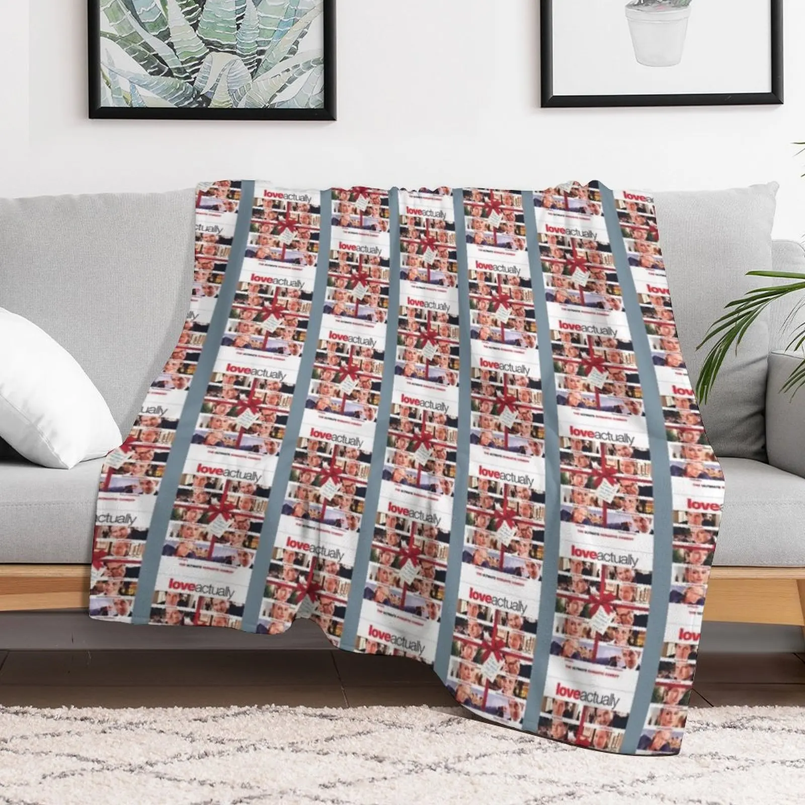 Love Actually Film Throw Blanket