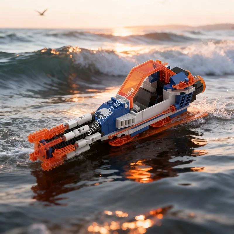 

126pcs MOC Ice Planet Driller Space Model Building Blocks Architecture Toy Creative Idea Education Christmas Gift Kids Birthday