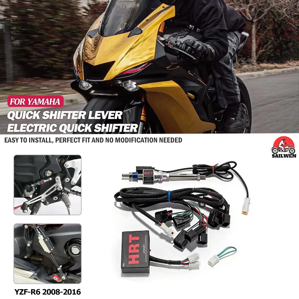 

For YAMAHA YZF R6 YZF-R6 yzf r6 2008-2016 Motorcycle one-way/two-way quick shift lever gear shifter quick transmission