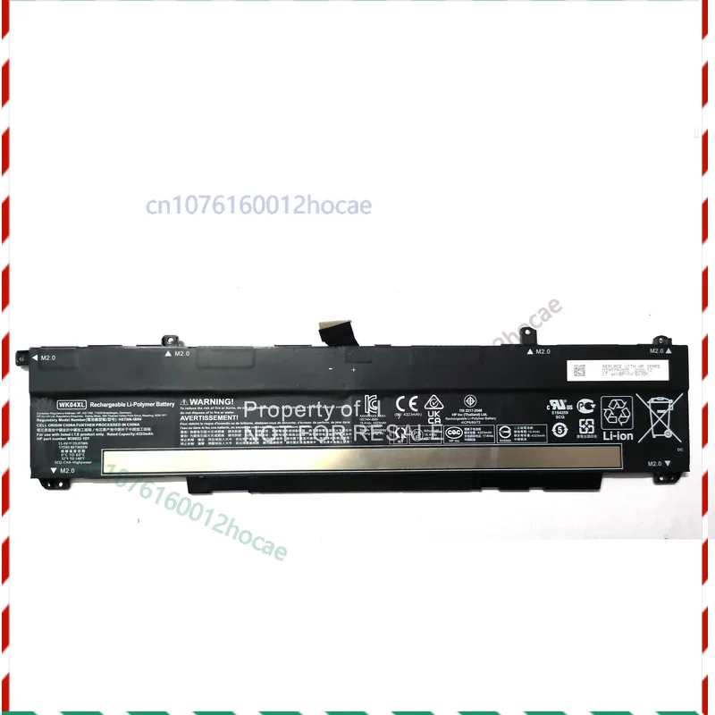 

Оригинальный аккумулятор WK04XL WK06XL HSTNN-IB9V HSTNN-WB0C M39179-005 M41711-005 M41640-CD1 M38822-1D1 для HP Omen 16-b0013dx